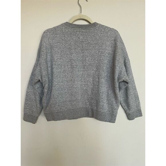 Madewell Women's Gray MWL Betterterry Crewneck Sweatshirt size XXS - Picture 6 of 10